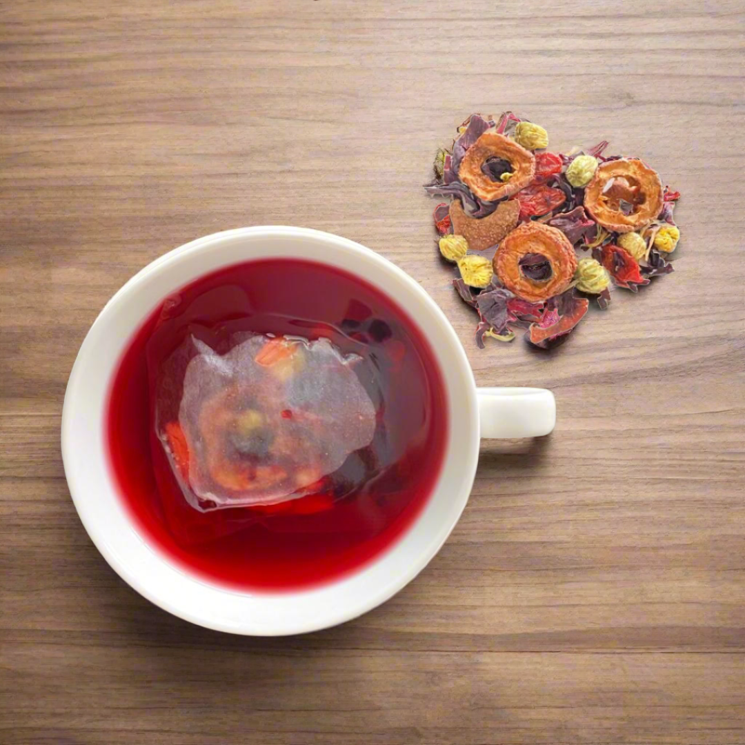 Hawthorn Berry, Roselle, Chrysanthemum & Red Goji Berry